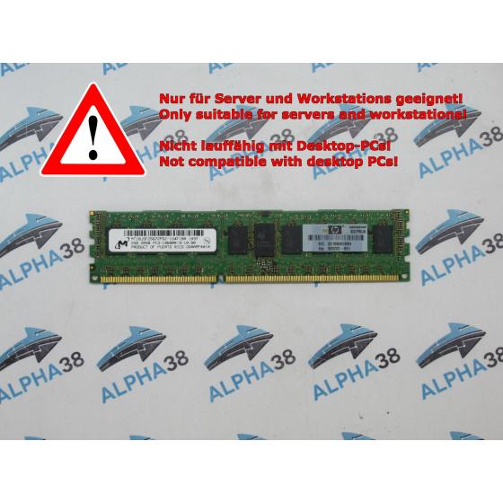 Micron 2GB DDR3-1333 PC3&ndash;10600R MT18JSF25672PDZ-1G4F1AB