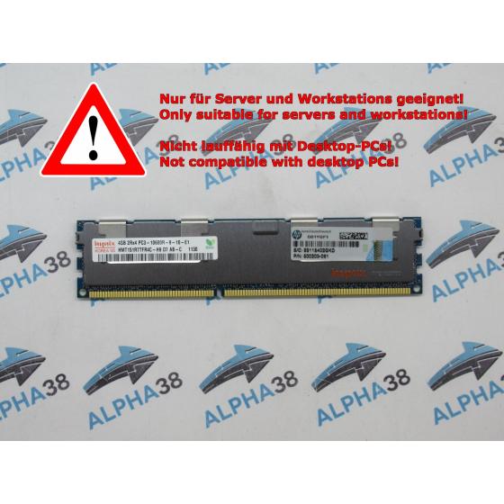 Hynix 4GB DDR3-1333 PC3-10600R HMT151R7TFR4C-H9
