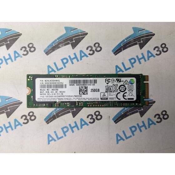 Samsung MZNLN250HMHQ 250 GB M.2 MZ-N5E250 MSIP-REM-SEC-MZ-N5E250 2280 SSD