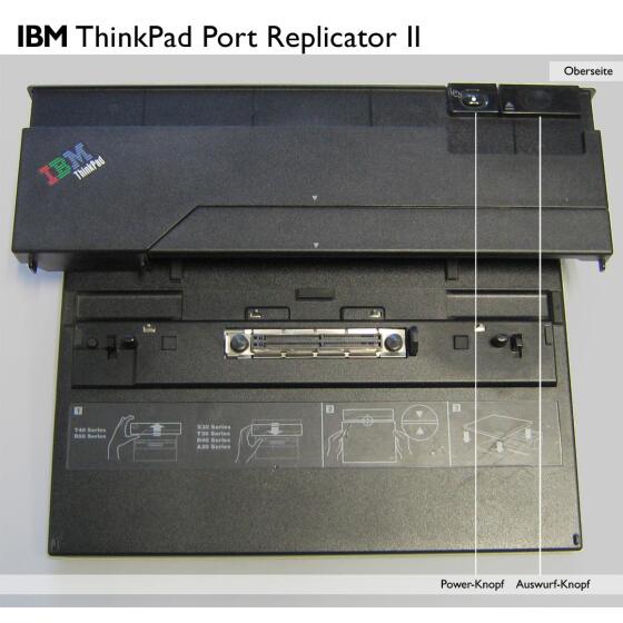 IBM Thinkpad Port Replicator II Dockingstation - Type 74P6733