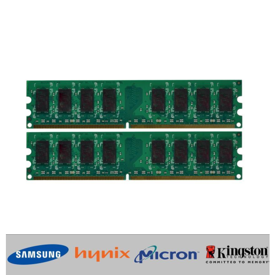 4GB (2x 2GB) Arbeitsspeicher RAM DDR3 1333 MHz PC3-10600 240-pin f&uuml;r INTEL + AMD