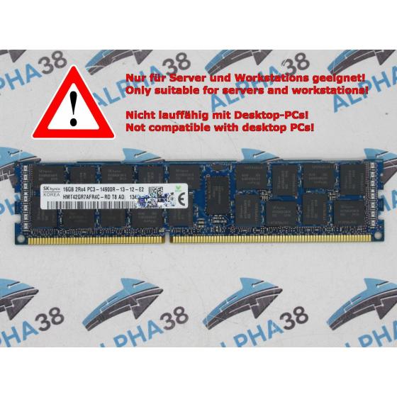 HMT42GR7AFR4C-RD - Hynix 16 GB DDR3-1866 RDIMM PC3-14900R 2Rx4
