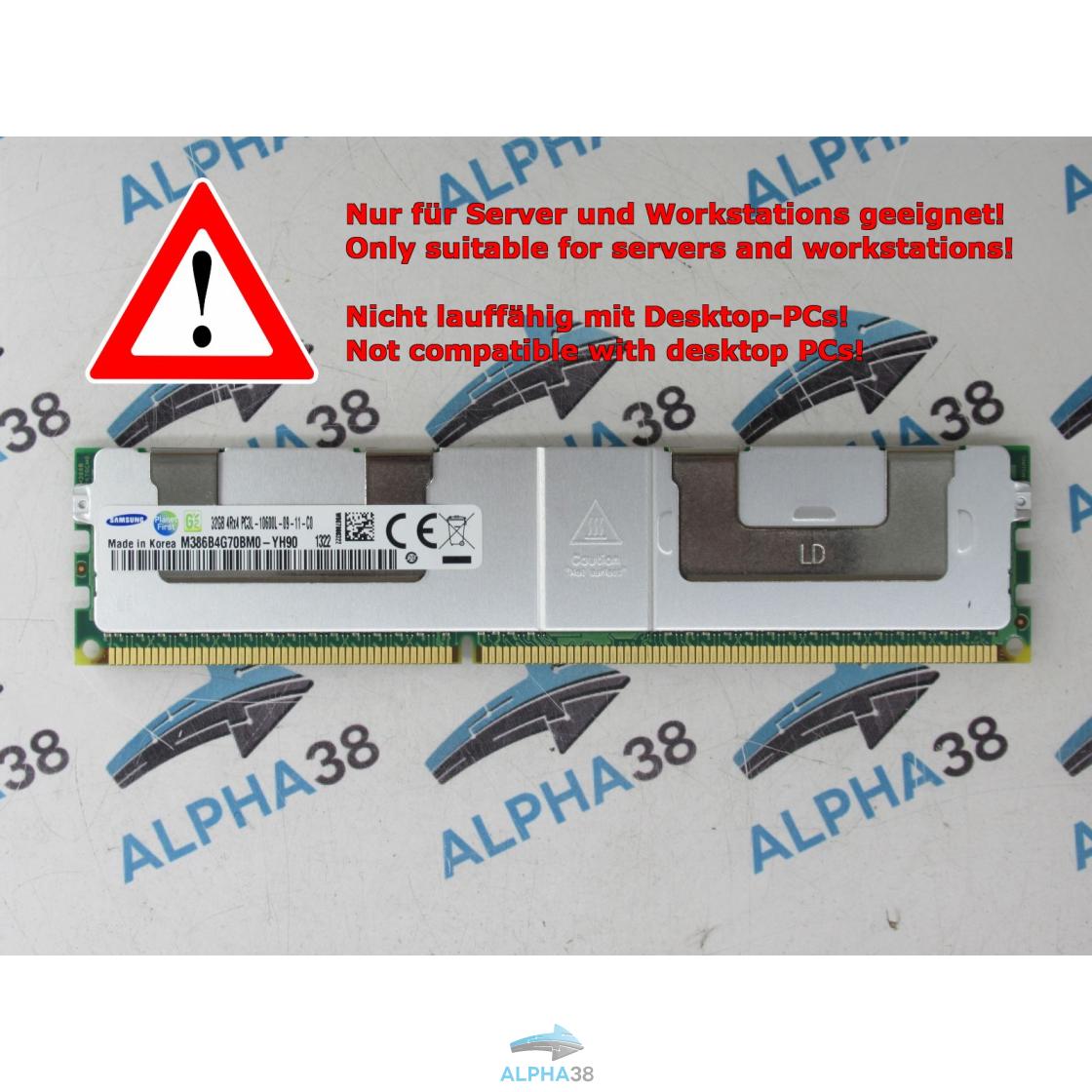 Micron 32GB Kit (2x16GB) PC3L-10600R DDR3 1333MHz ECC Rdimm Serveur