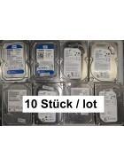 HDD 250 GB Gebraucht diverse Marken 10 Stück