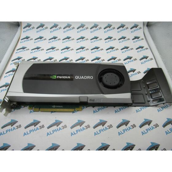 NVIDIA  Quadro 6000 6 GB GDDR5 PCIe 1x DVI 2x DP 1x SV