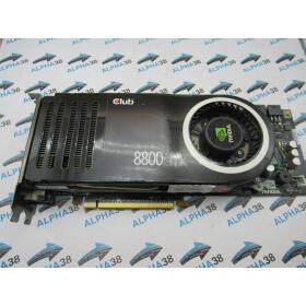 CLUB Nvidia GeForce 8800 GTX 768MB GDDR3 PCIe 2x DVI 1x SV