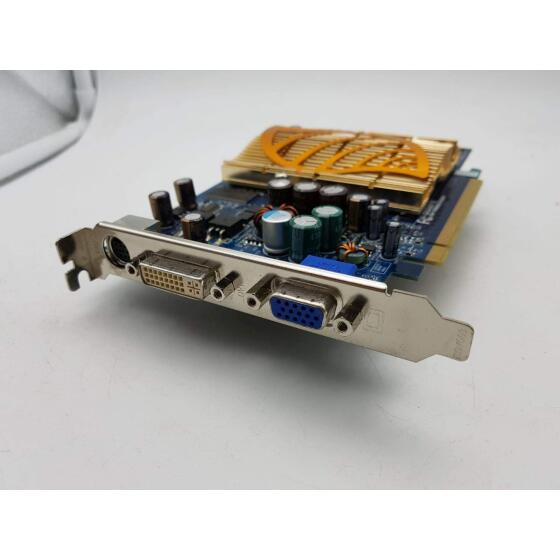 Gigabyte NVIDIA GF 6600 GT 128MB  PCIe 1x SV 1x DVI 1x VGA