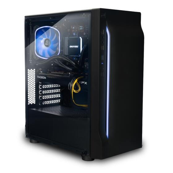 Gaming PC AM4 3x Gehäuse