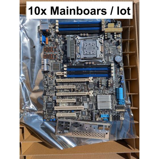10x lot ASUS Z10PA-U8 Mainboard X99 | LGA 2011-3 | 8 RAM Slots | für Xeon E5 V4