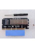 M.2 NVMe SSD zu PCI-E Adapter