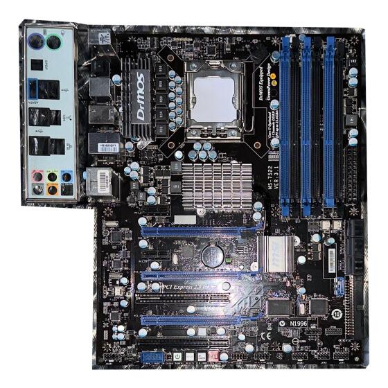 Mainboard X58 Kit MSI X58 PRO-E bis 24 GB