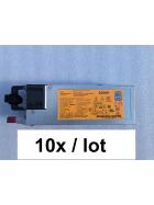 10x lot HPE HSTNS-PL41 800 W  723599-001 723600-201 754381-001 Gen 9 Server Netzteil