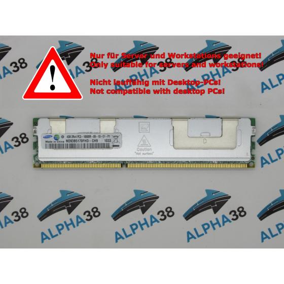Samsung 4 GB DDR3-1333 PC3-10600R M393B5170FHD-CH9