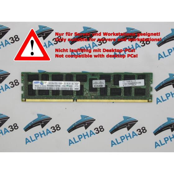 M393B5170FH0-YH9 - Samsung 4 GB DDR3-1333 RDIMM PC3L-10600R 2Rx4