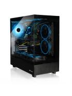 Gaming PC R5 3600 Thermaltake schwarz 240mm WaKü