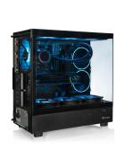 Gaming PC R5 3600 Thermaltake schwarz 240mm WaKü