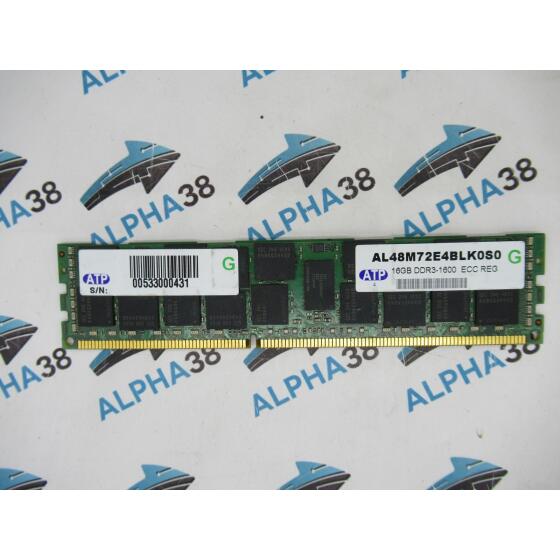 AL48M72E4BLK0S0 - ATP 16 GB DDR3-1600 RDIMM PC3-12800R 2Rx4