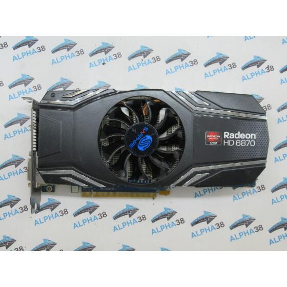 Sapphire AMD Radeon HD 6870 1 GB GDDR5 PCIe 2x DVI HDMI 2x Mini DP