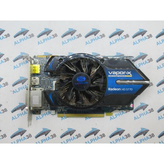 Sapphire Amd Radeon HD 5770 Vapor-X 1 GB GDDR5 PCIe DVI HDMI DP