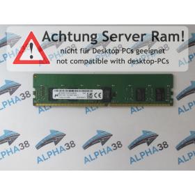 Micron 8 GB DDR4-2400 PC4-19200T-R (DDR4-2400) MTA9ASF1G72PZ-2G3