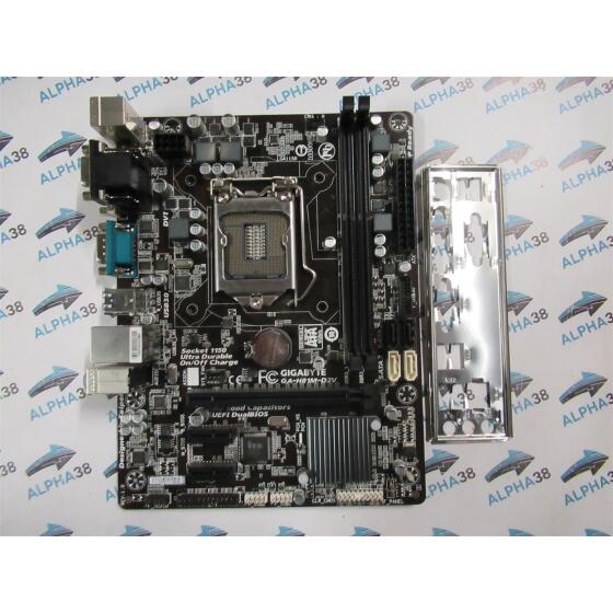 Gigabyte GA-H81M-D2V - Intel H81 - Sockel 1150 - DDR3 Ram - Micro ATX Mainboard