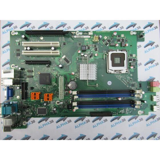 Fujitsu E5730 GS2 D2824-A11   - Intel Q43 - Sockel 775 - DDR2 Ram -  Mainboard