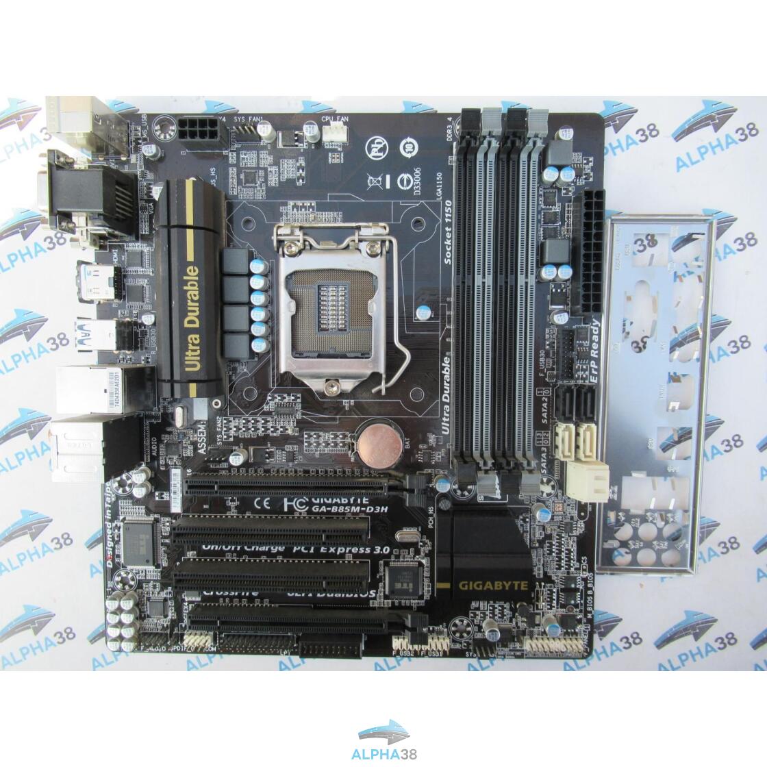 Gigabyte GAB85MD3H Intel B85 Sockel 1150 DDR3 Ram Micro ATX