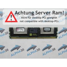 KTH-XW667/8G - Kingston 4 GB DDR2-667 RDIMM PC2-5300F 2Rx4