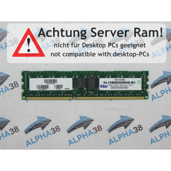 XL16B8E8GMNE-BC - ATP 8 GB DDR3-1600 RDIMM PC3-12800R