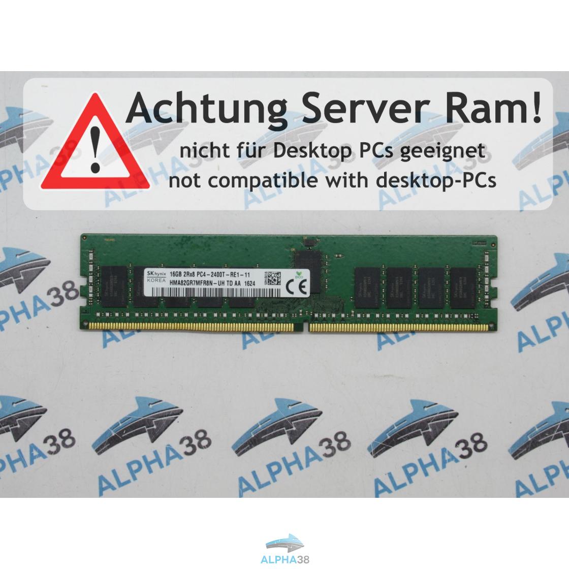 HMA82GR7MFR8N-UH - SK Hynix 16 GB DDR4-2400 RDIMM PC4-19200T-R