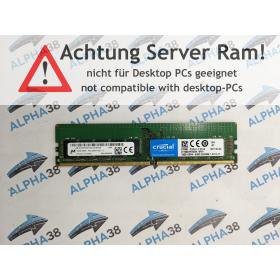 Micron 16 GB DDR4-2400 PC4-19200T-E (DDR4-2400) MTA18ASF2G72AZ-2G3