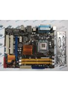 Asus P5QPL-AM Rev. 1.04G - Intel G41 - Sockel 775 - DDR2 Ram - Micro ATX Mainboard