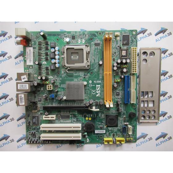 MSI MS-7301 Ver: 1.0 - VIA PT890/VIA VT8237A - Sockel 775 - DDR2 Ram - mATX Mainboard
