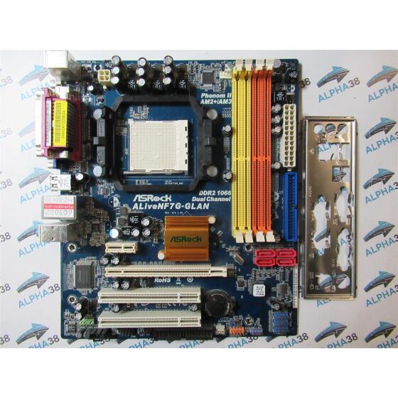 ASRock ALiveNF7G-GLAN - GeForce7050/nForce 630A MCP - AM2 - DDR2 Ram - mATX Mainboard