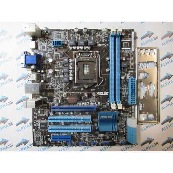 Asus P8H67-M LE Rev. 3.00 - Intel H67 (B3) - Sockel 1155 - DDR3 Ram - mATX Mainboard