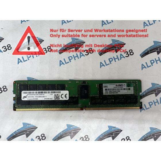MTA36ASF4G72PZ-2G6 - Micron 32 GB DDR4-2666 RDIMM PC4-21300V-R 2Rx4