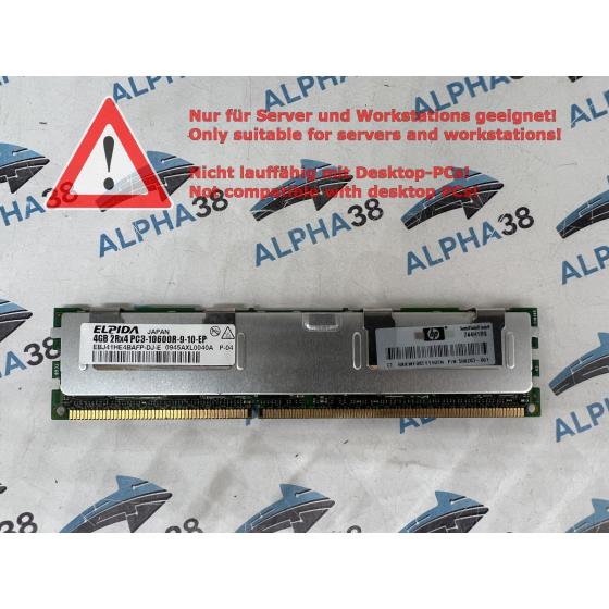 ELPIDA 4 GB DDR3-1333 PC3-10600R EBJ41HE4BAFP-DJ-E