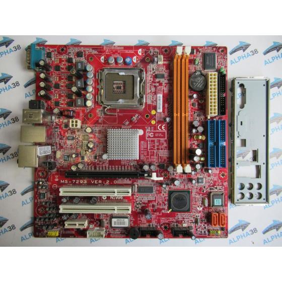 MSI MS-7293 2.0 -  VIA PT890/VIA 8237A - Sockel 775 - DDR2 Ram - Micro ATX Mainboard