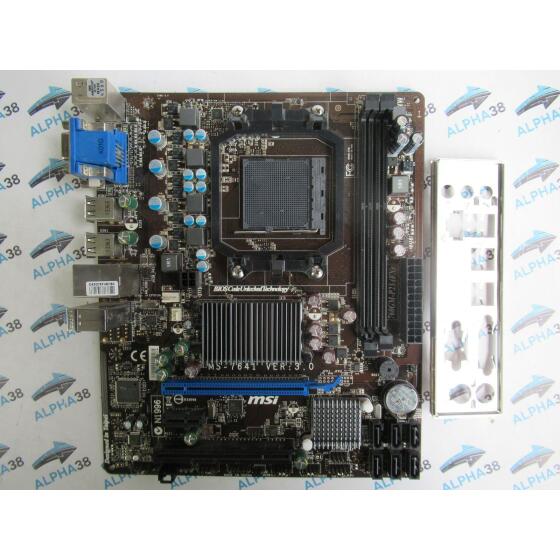 MSI MS-7641 1.0 - AMD 760G - AM3+ - DDR3 Ram - Micro ATX Mainboard