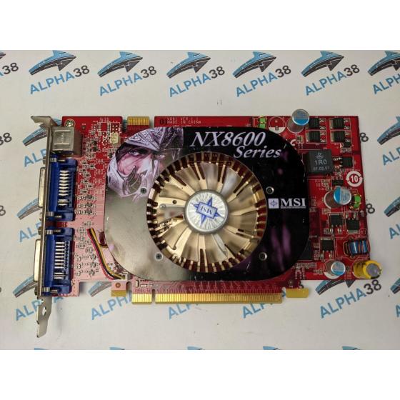 MSI Nvidia NX 8600 GT 256 MB DDR3 PCIe