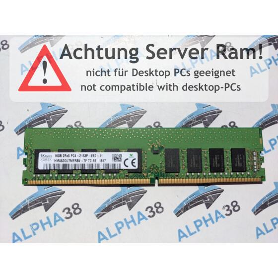 HMA82GU7MFR8N-TF - SK Hynix 16 GB DDR4-2133 UDIMM PC4-17000P-E 2Rx8