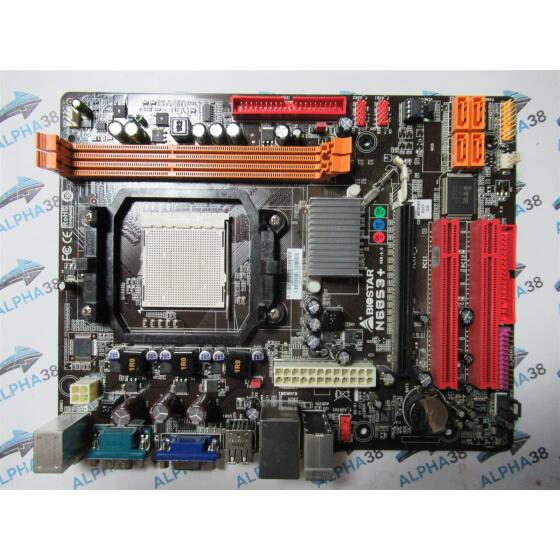 Biostar N68S3+ - NVIDIA MCP68S - AM3 - DDR3 Ram - Micro ATX Mainboard