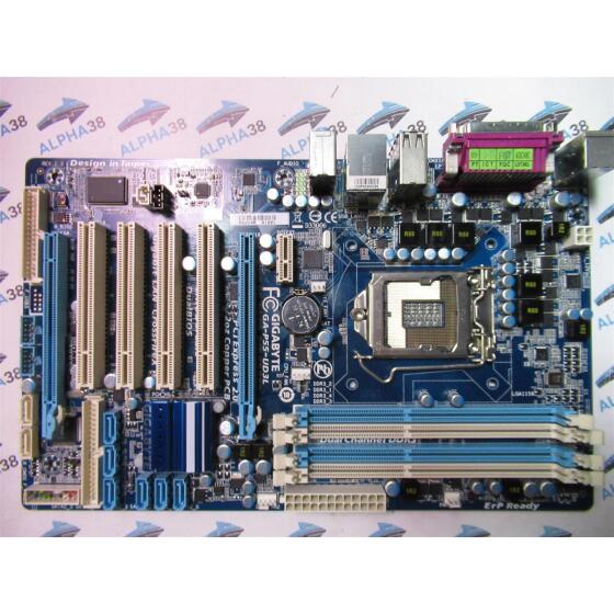 Gigabyte GA-P55-UD3L - Intel H55 - Sockel 1156 - DDR3 Ram - ATX Mainboard