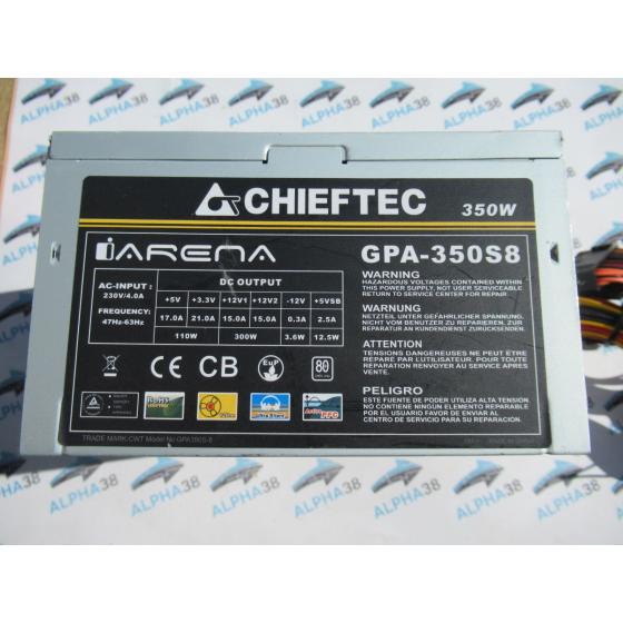 Chieftec iArena GPA-350S8 350 W ATX PC Netzteil 1 Lüfter