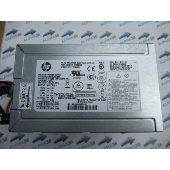 HP DPS-300AB-72 A 300 W ATX PC Netzteil Lüfter 667892-002 715184-001