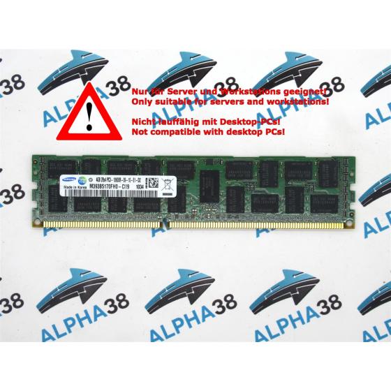 M393B5170FH0-CH9 - Samsung 4 GB DDR3-1333 RDIMM PC3-10600R 2Rx4