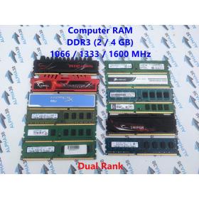 DDR3 Computer RAM Dual Rank 16 GB (2x 8 GB) 1600 MHz /...