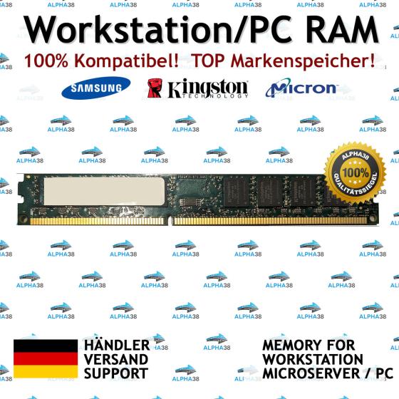 KVR1333D3N9/8G - Kingston 8 GB DDR3-1333 UDIMM PC3-10600U 2Rx8