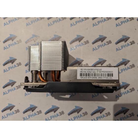 HP Radiator HPE 747607-001 777291-001 828802-001 DL380 Gen9 G9 Kühlkörper
