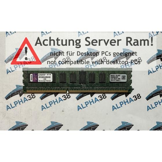 KVR1333D3LS4R9S-4GEC - Kingston 4 GB DDR3-1333 RDIMM PC3L-10600R 1Rx4